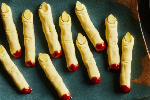 Witch Finger Cookies for Halloween