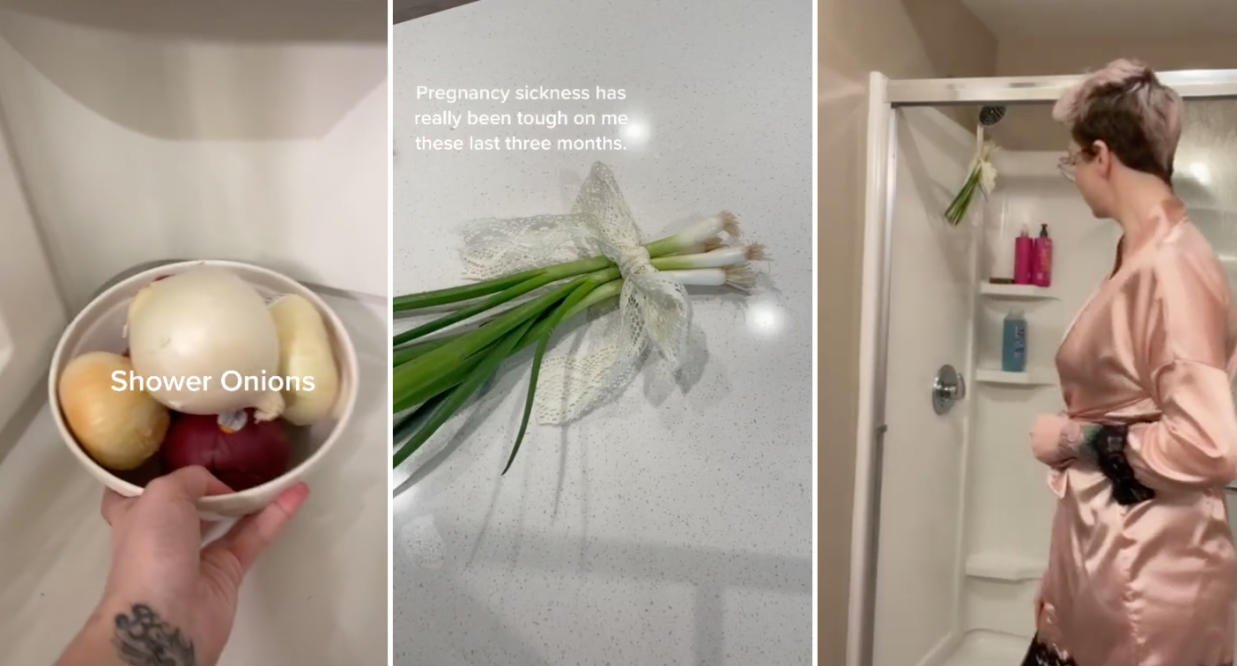 The Strange Trend of Showering Onions on TikTok